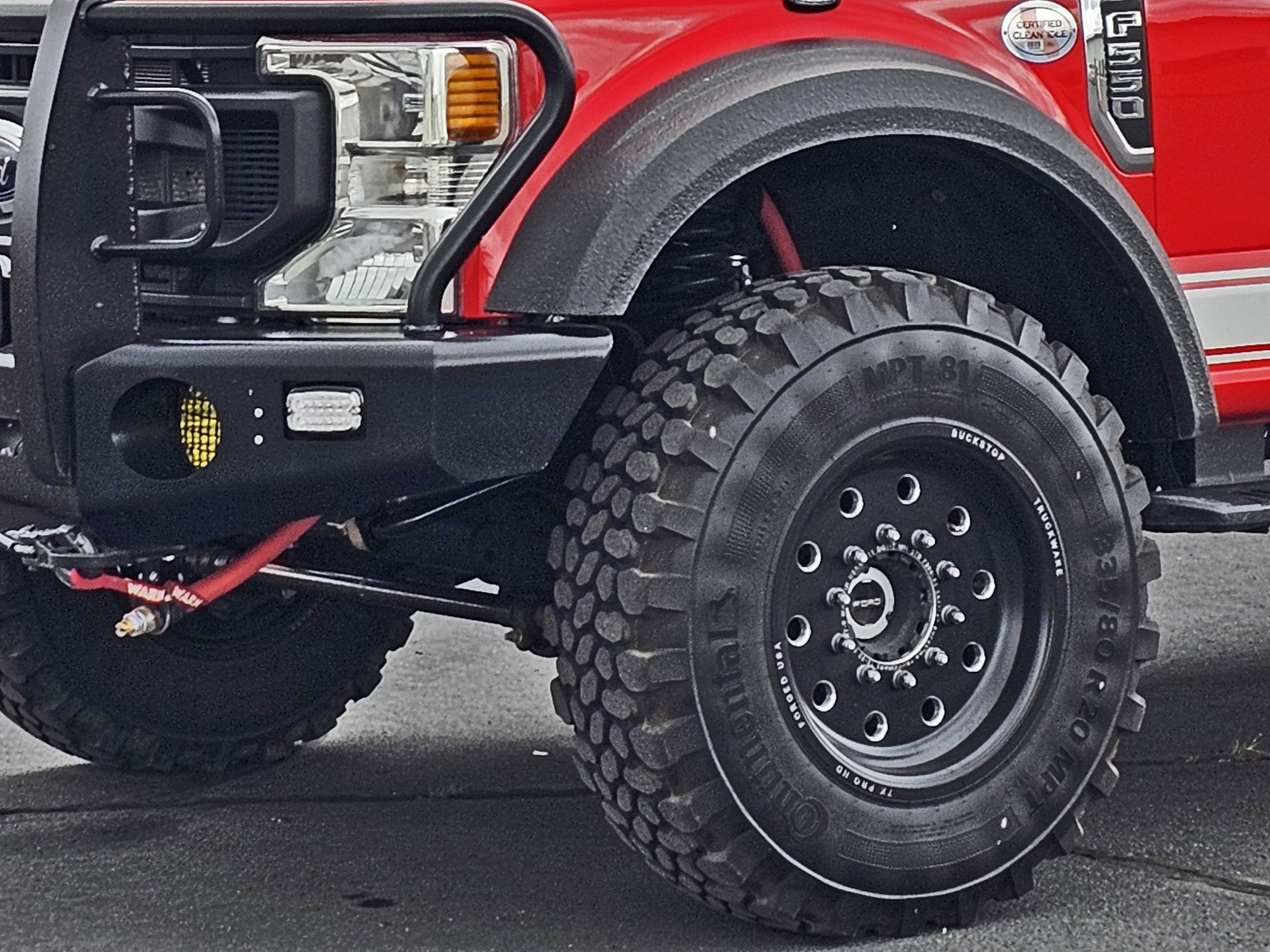 TIRE & WHEEL ASSEMBLY - 8K PRO HD, Continental MPT 81 335/80r20