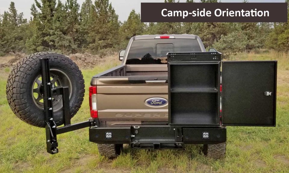 Rear with Tire Carrier