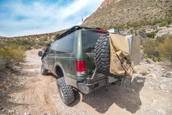 Rear With Tire Carrier Buckstop Truckware
