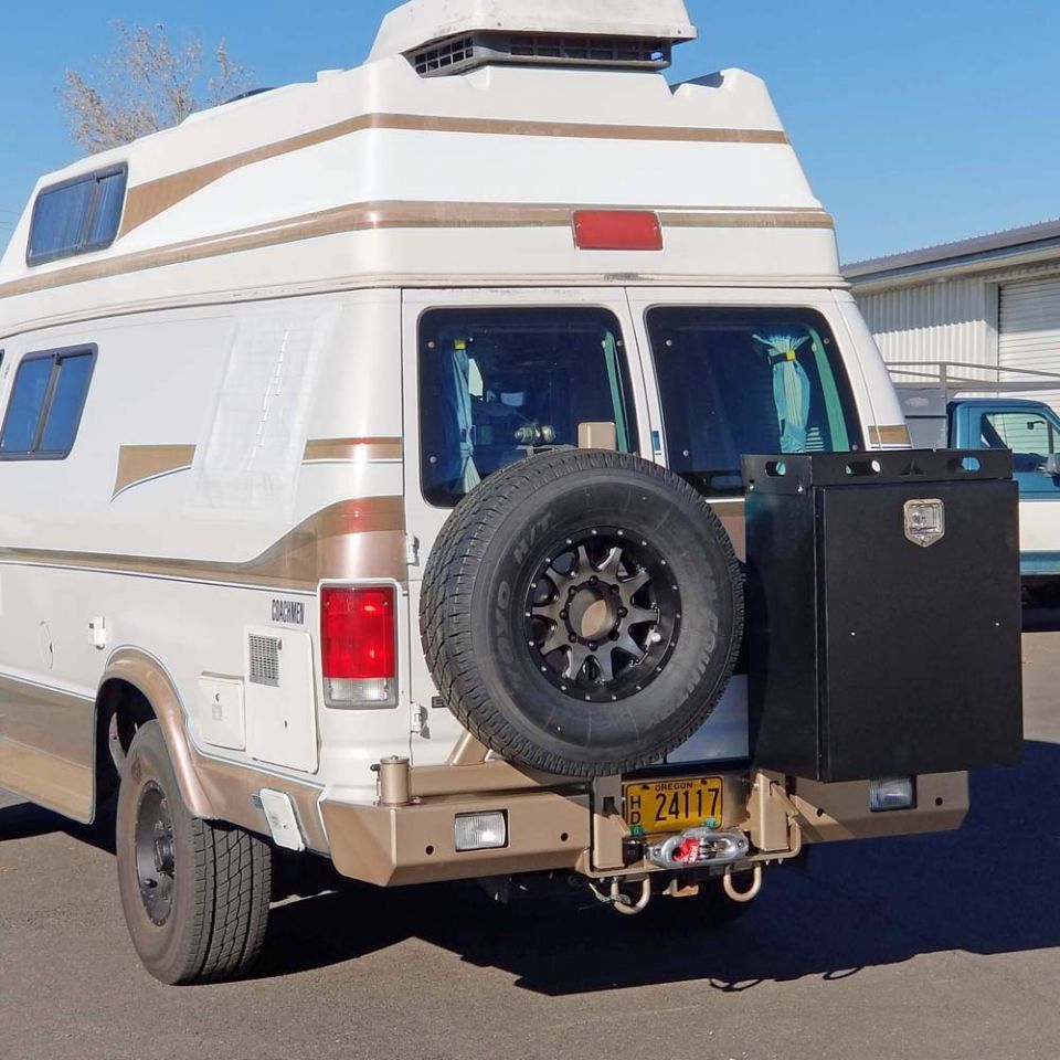 Rear with Tire Carrier